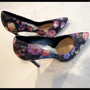 Penny Loves Kenny Floral High Heels